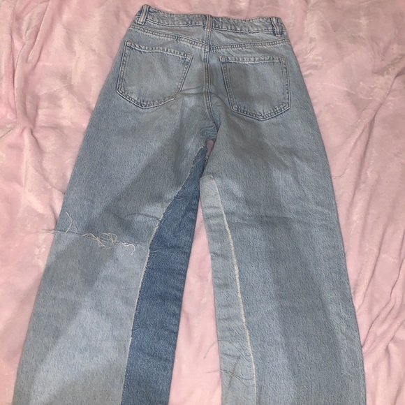 garage patchwork high rise jeans size 5 US - Picture 3 of 4